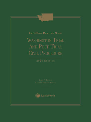 cover image of LexisNexis Practice Guide: Washington Trial and Post-Trial Civil Procedure